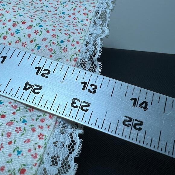 Vintage Topsy Turvy Doll Floral Fabric Two Face Reversible Rag Doll - Picture 7 of 7